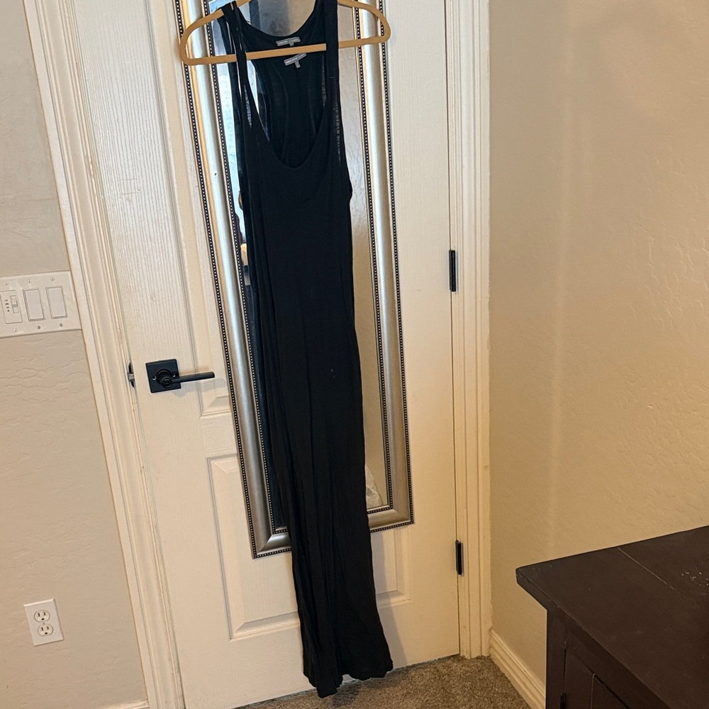 James Perse Black Maxi Dress